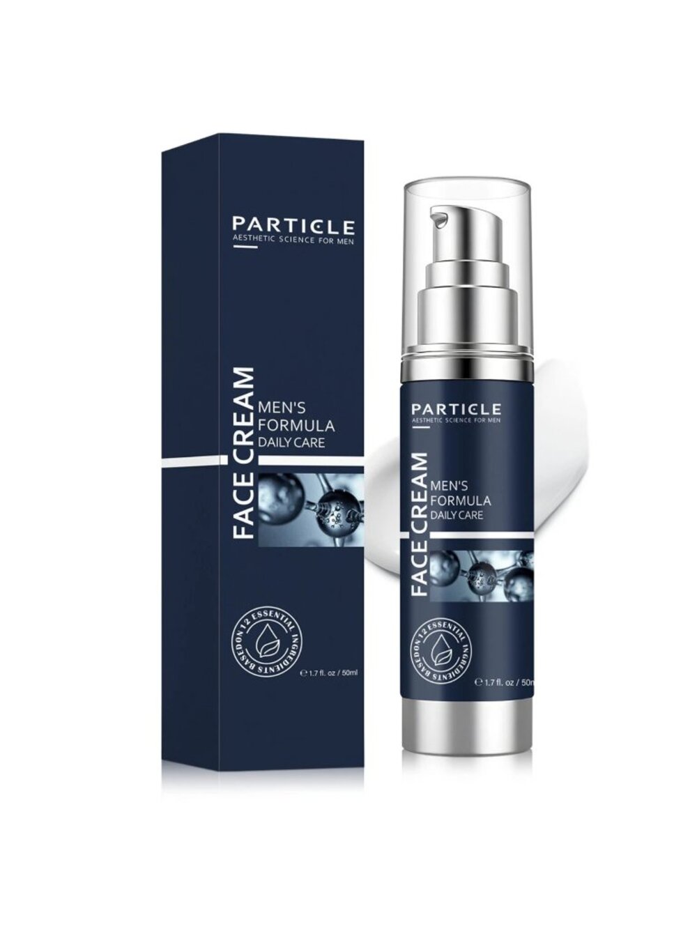 Particle Face Cream For Men 6 In 1 Anti Aging Cream 50ml Fight Eye Bag Dark Spot